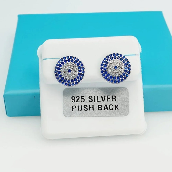 "925 Sterling Silver CZ Beautiful Earrings for Women, 1USPAR4235 - Picture 6 of 11